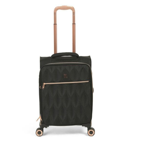 IT LUGGAGE Black 21in Divinity Softside Carry-on Spinner